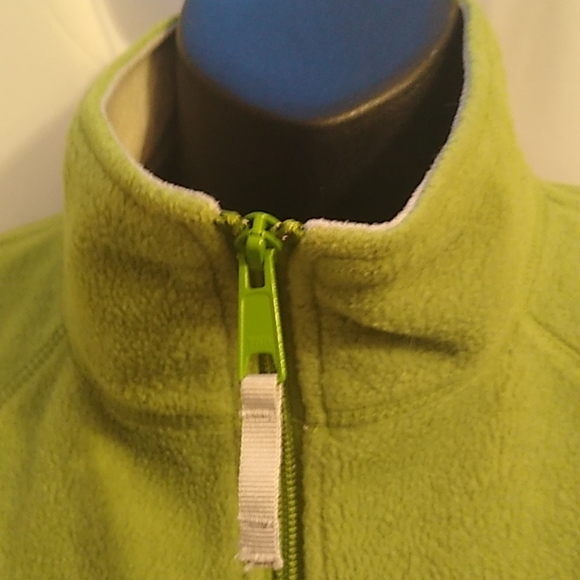 Columbia green zip up vest - Picture 5 of 9